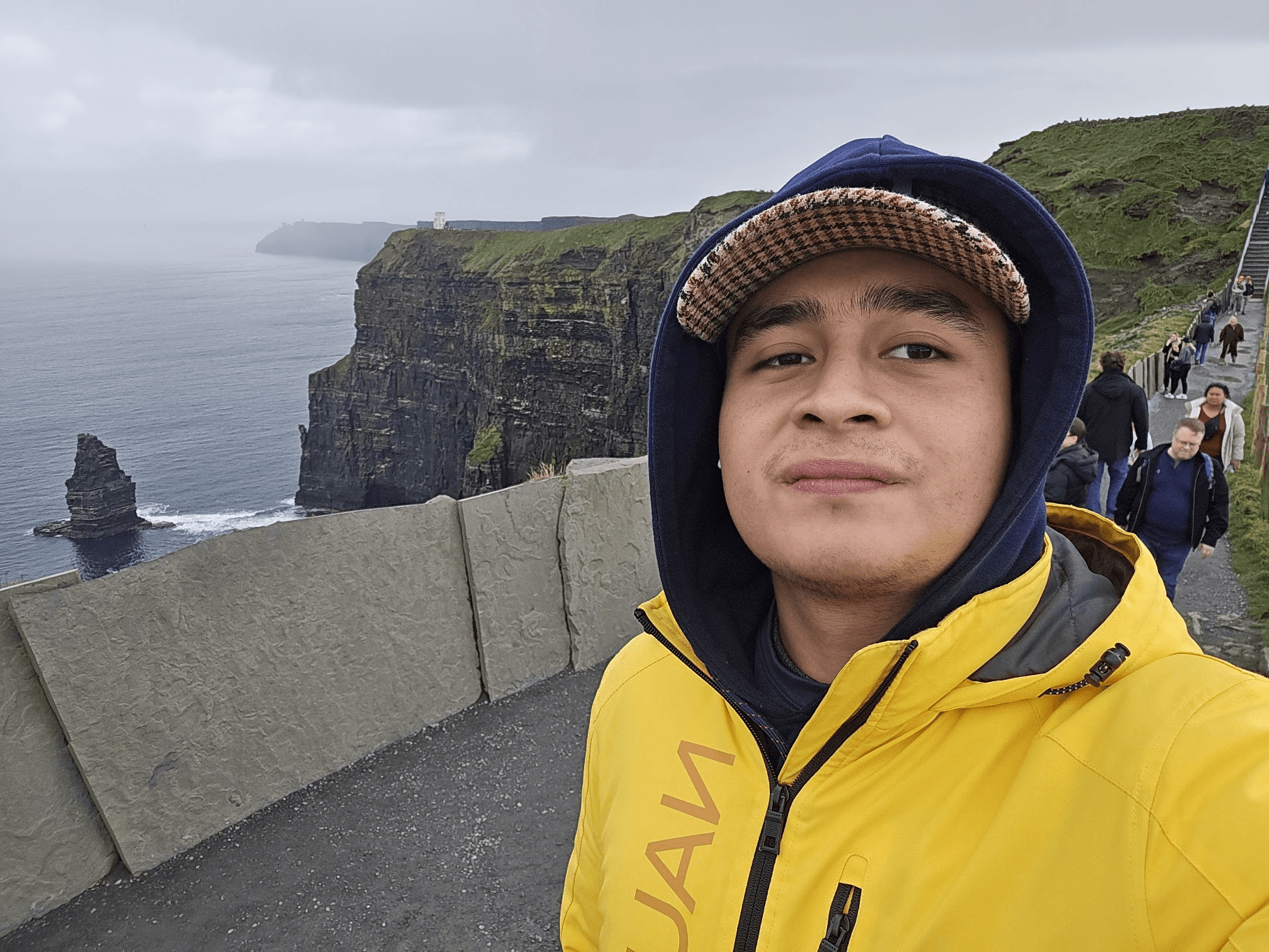 Fotografía de Alberto en Irlanda